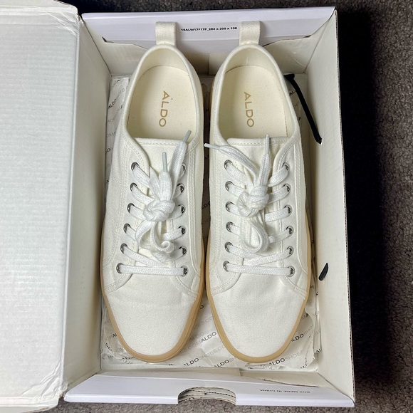 Aldo Hiwiel-70 Sneakers White - Picture 3 of 10